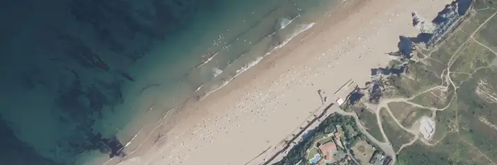 Vue du ciel : Arrietara, Sopela