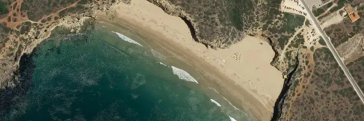 Vue du ciel : Beliche, Vila do Bispo