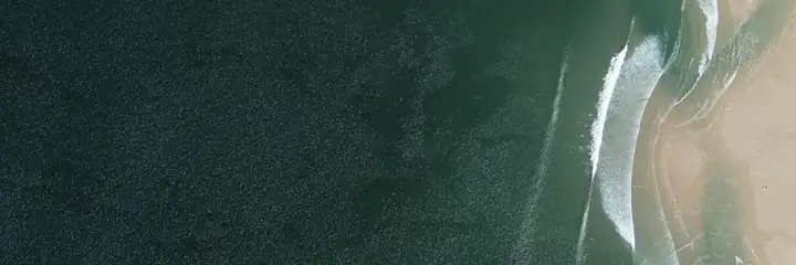 Vue du ciel : Carcans-Plage, Carcans