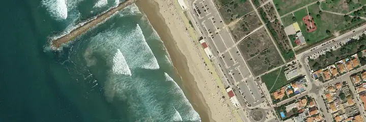 Vue du ciel : Costa da Caparica, Almada