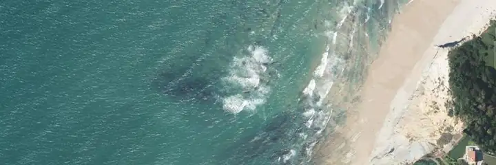 Vue du ciel : Erretegia, Bidart