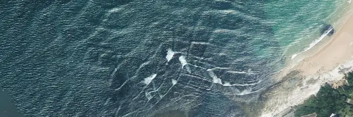 Vue du ciel : Parlementia, Guéthary