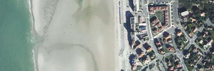 Vue du ciel : Hardelot, Neufchâtel-Hardelot