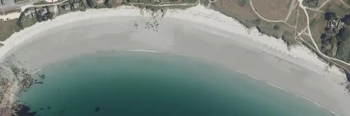 Vue du ciel : Kersidan, Trégunc
