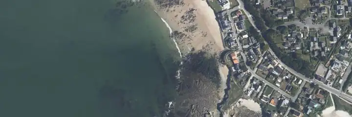 Vue du ciel : La Govelle, Batz-sur-Mer