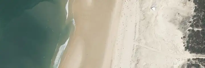 Vue du ciel : Le Grand Crohot, Lège-Cap-Ferret