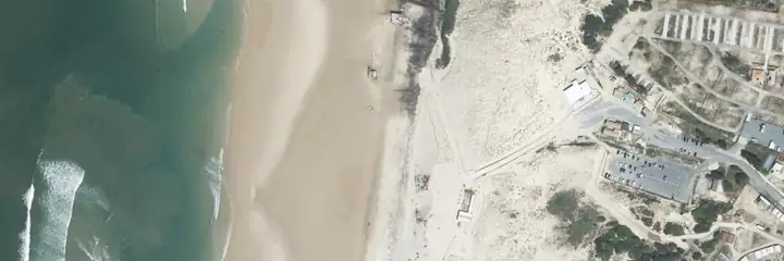 Vue du ciel : Le Pin Sec, Naujac-sur-Mer