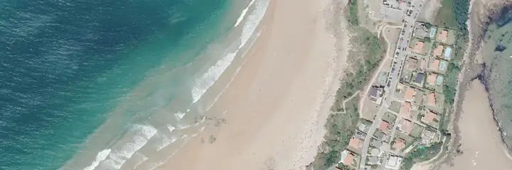 Vue du ciel : Los Locos, Suances