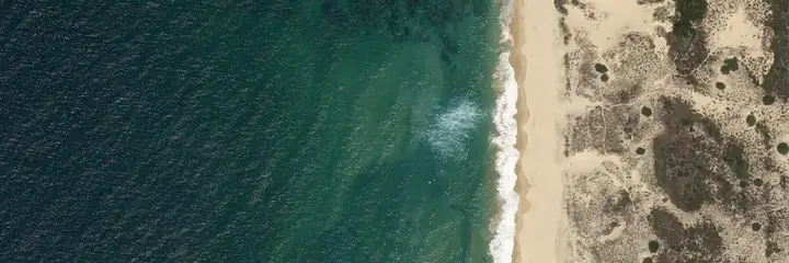 Vue du ciel : Malhão, Vila Nova de Milfontes