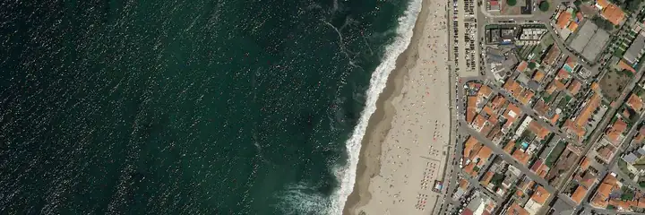 Vue du ciel : Moledo, Caminha