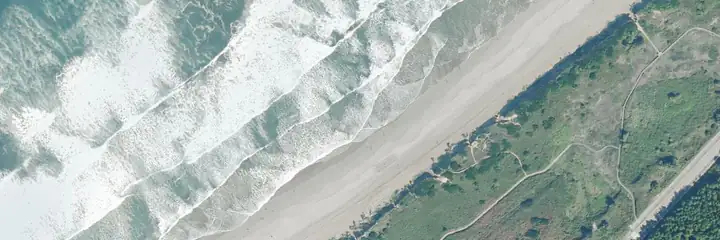 Vue du ciel : Salinas, Castrillón