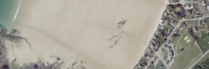 Vue du ciel : Siouville, Siouville-Hague