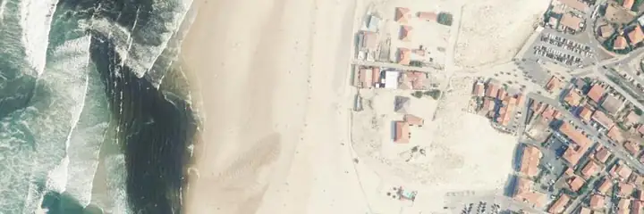 Vue du ciel : Vieux-Boucau, Vieux-Boucau-les-Bains