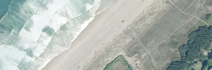 Vue du ciel : Xagó, Gozón